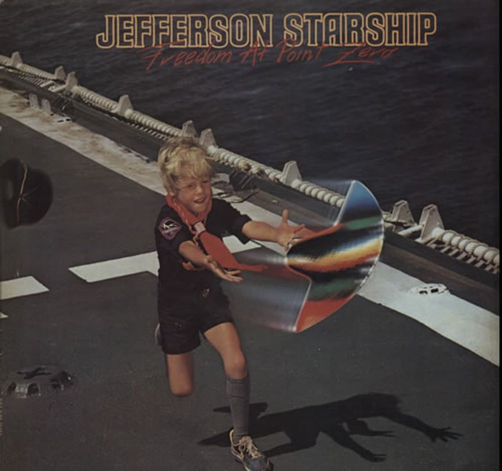 Jefferson Starship Freedom At Point Zero UK vinyl LP album (LP record) FL13452