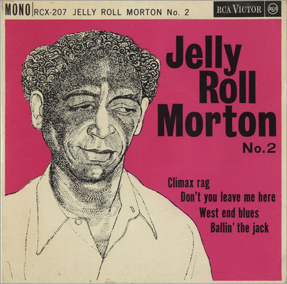 Jelly Roll Morton Jelly Roll Morton No. 2 UK 7" vinyl single (7 inch record / 45) RCX-207