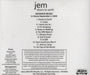 Jem Down To Earth US CD-R acetate CD-R ACETATE