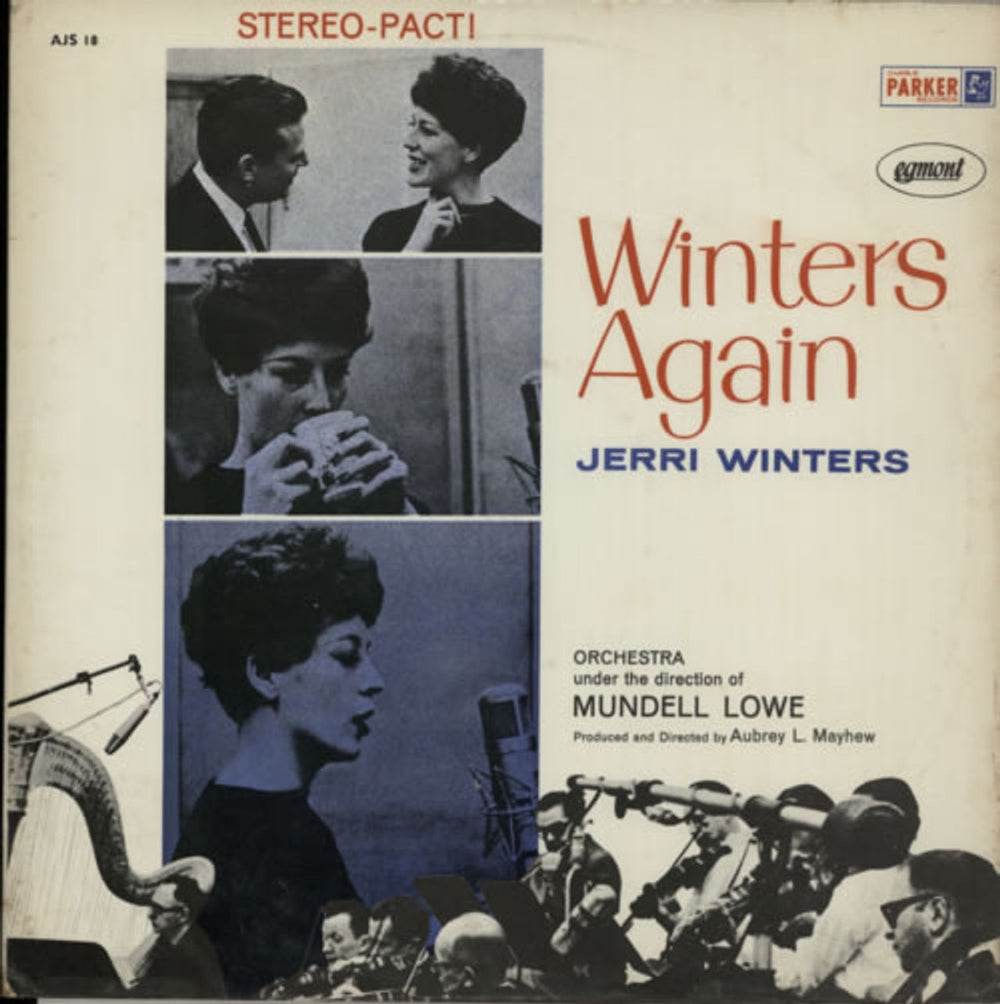 Jerri Winters Winters Again UK vinyl LP album (LP record) AJS18