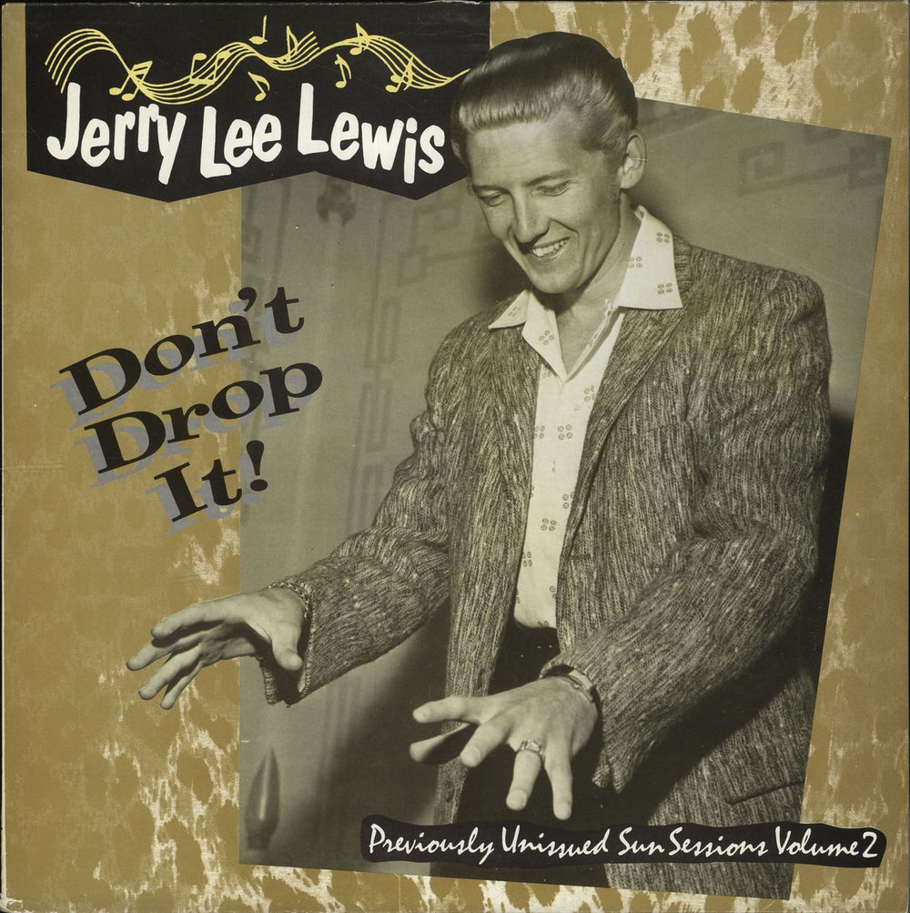 Jerry Lee Lewis Don't Drop It! UK vinyl LP album (LP record) Z-2004