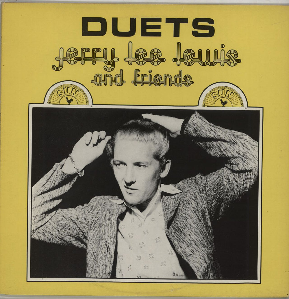 Jerry Lee Lewis Duets UK vinyl LP album (LP record) SUN1002