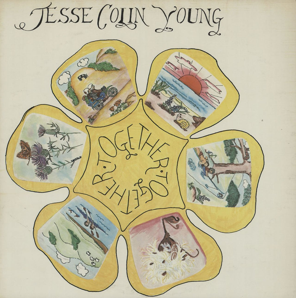 Jesse Colin Young Together US Promo vinyl LP album (LP record) BS2588