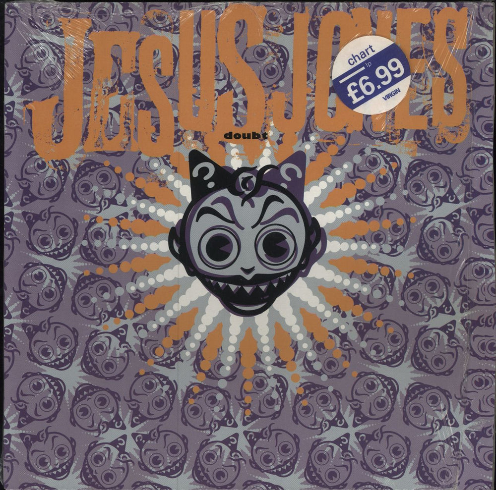 Jesus Jones Doubt - Open Shrink UK vinyl LP album (LP record) FOODLP5