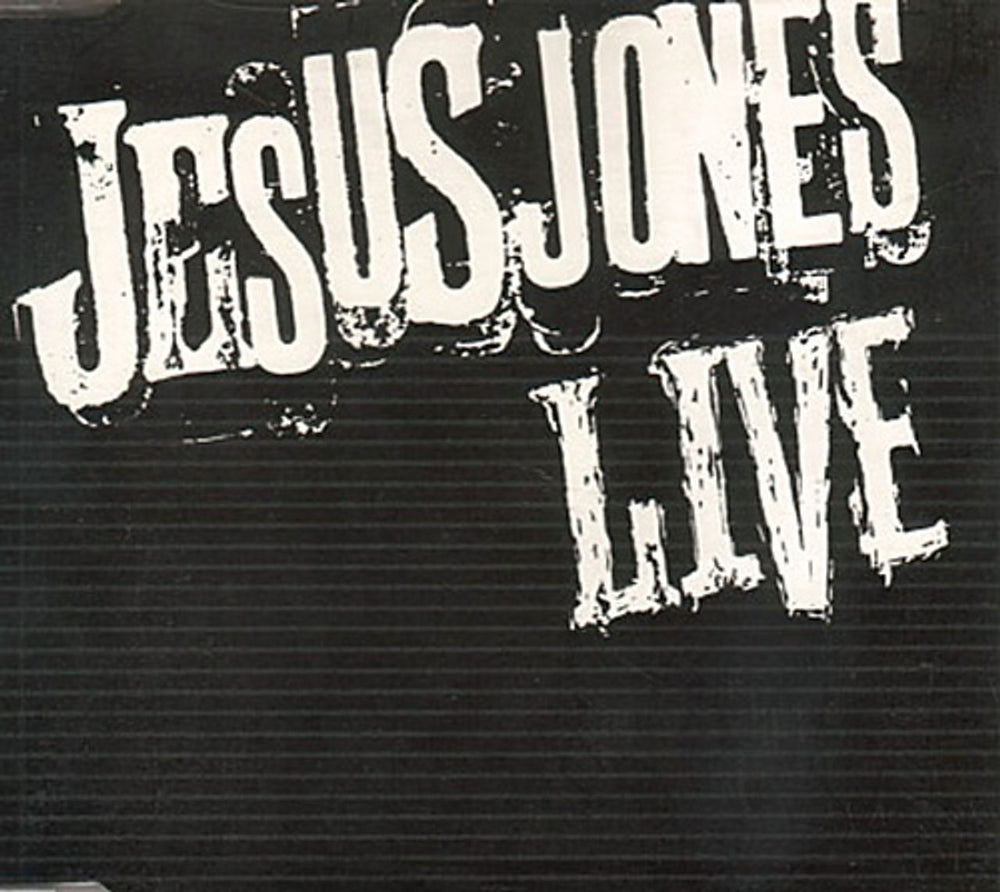 Jesus Jones Live US CD single (CD5 / 5") K2-19727