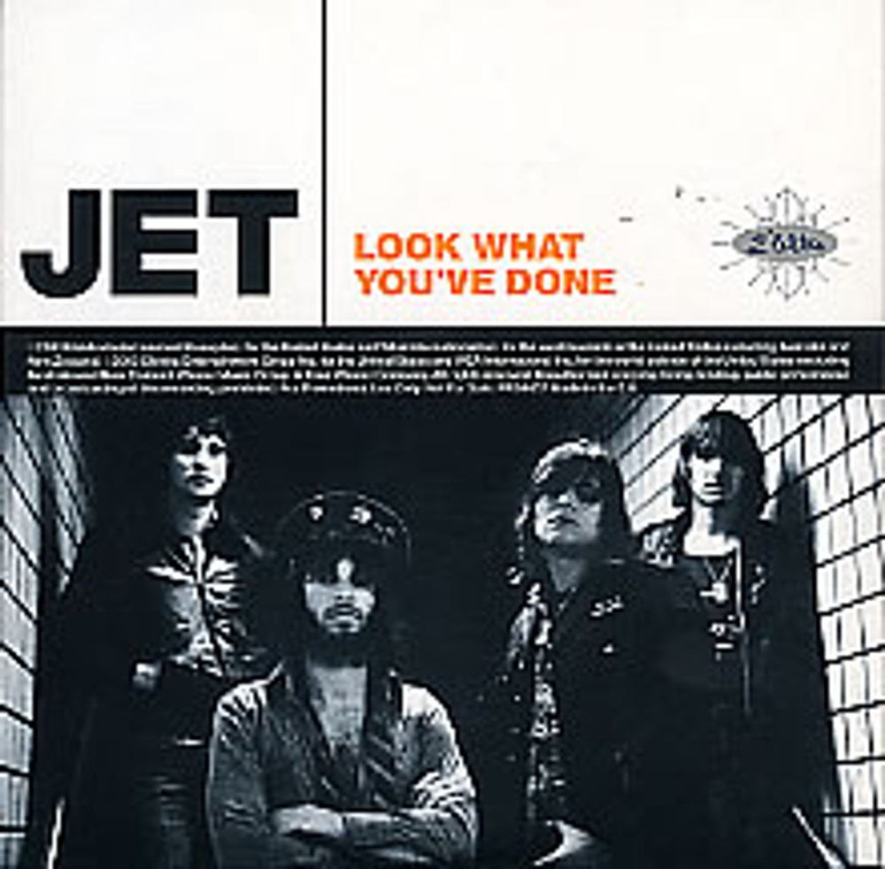 Jet Look What You've Done UK Promo CD single (CD5 / 5") PR04457