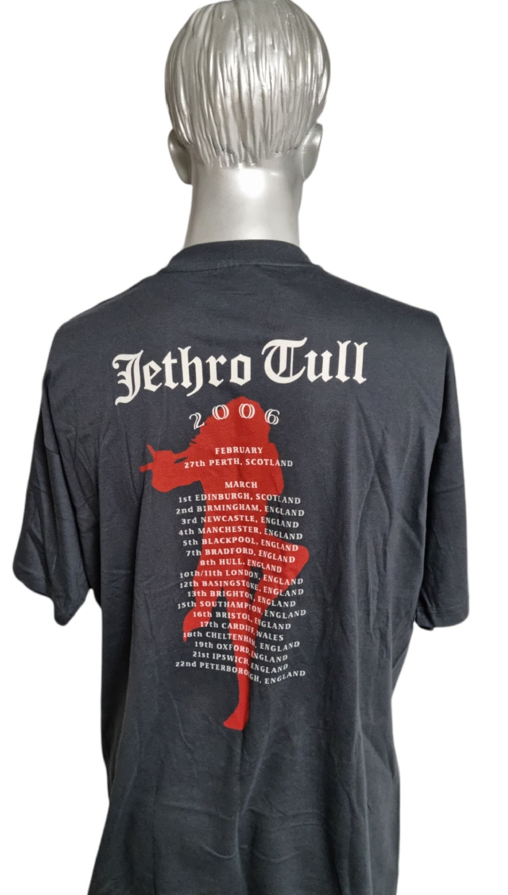 Jethro Tull 2006 Tour - Aqualung UK t-shirt TULTSTO781192