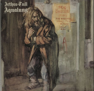 Jethro Tull Aqualung - Pink Rim VG UK vinyl LP album (LP record) ILPS9145