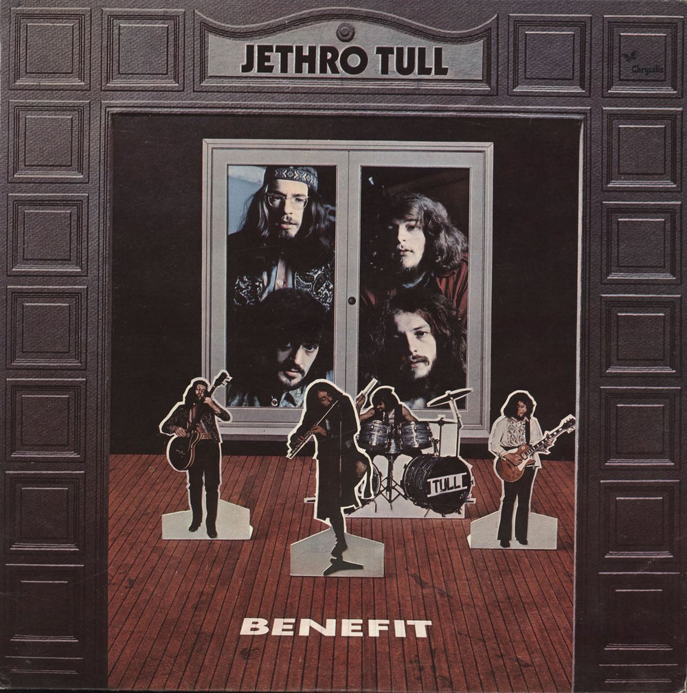 Jethro Tull Benefit - 2nd UK vinyl LP album (LP record) ILPS9123