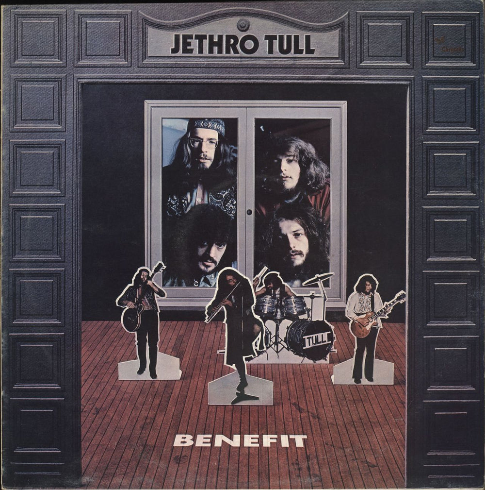 Jethro Tull Benefit - 3rd - VG UK vinyl LP album (LP record) ILPS9123