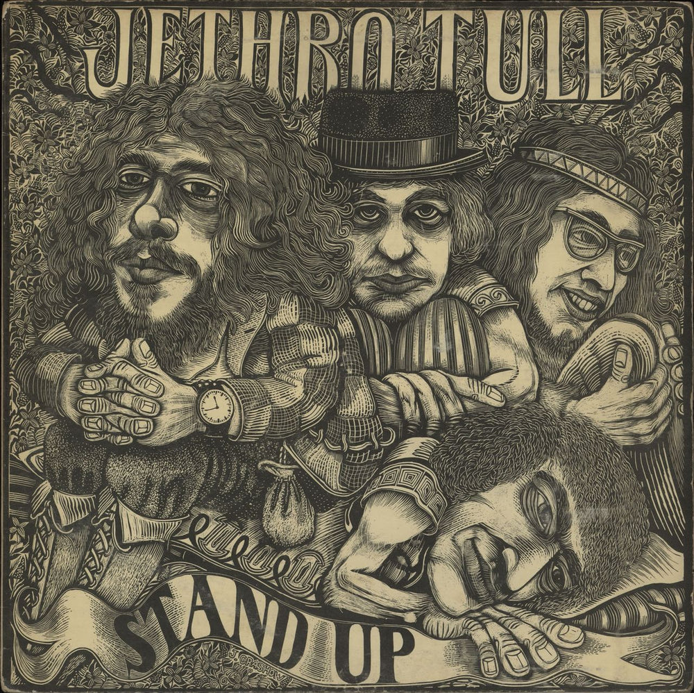 Jethro Tull Stand Up - 2nd UK vinyl LP album (LP record) ILPS9103