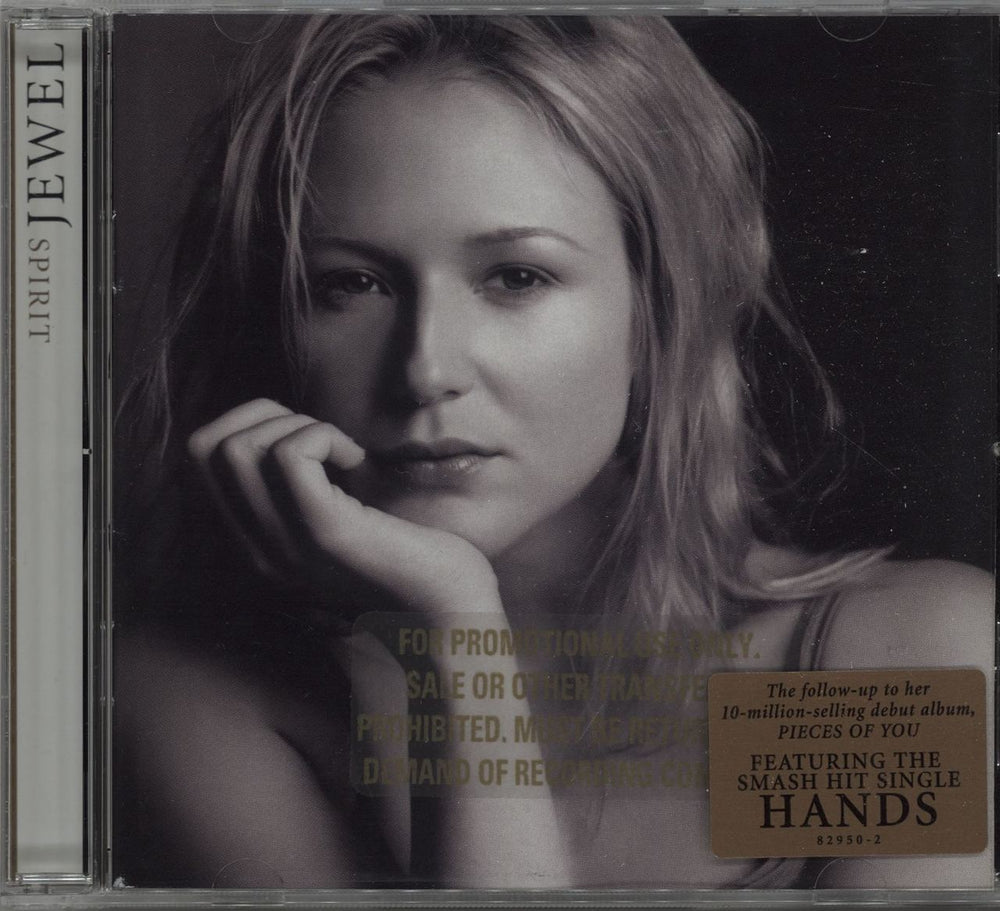 Jewel Spirit US Promo CD album (CDLP) 82950-2