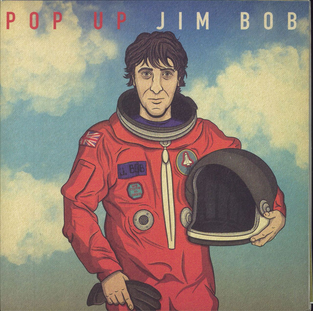 Jim Bob Pop Up + 2021 Calendar UK vinyl LP album (LP record) BRED808
