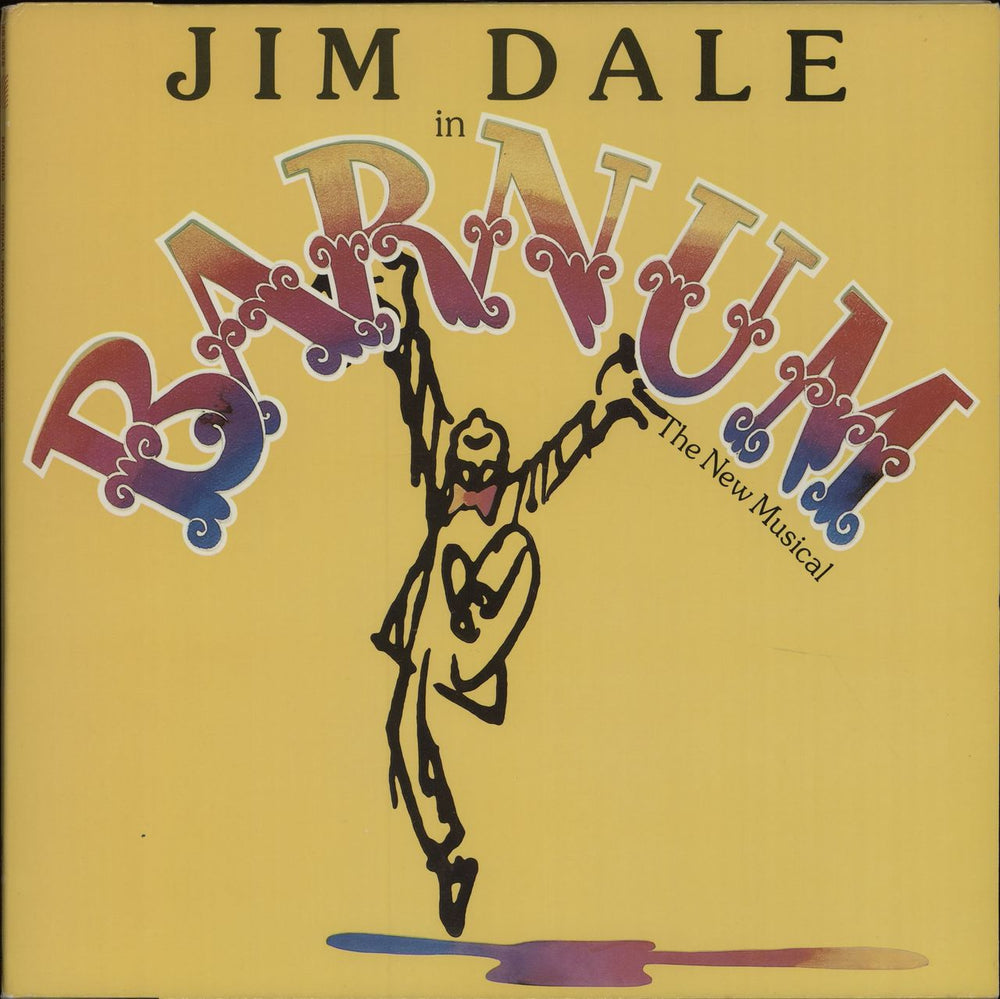 Jim Dale Barnum UK vinyl LP album (LP record) JS36576