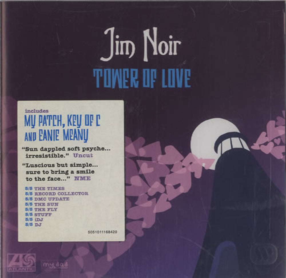 Jim Noir Tower Of Love UK Promo CD album (CDLP) MY010CD