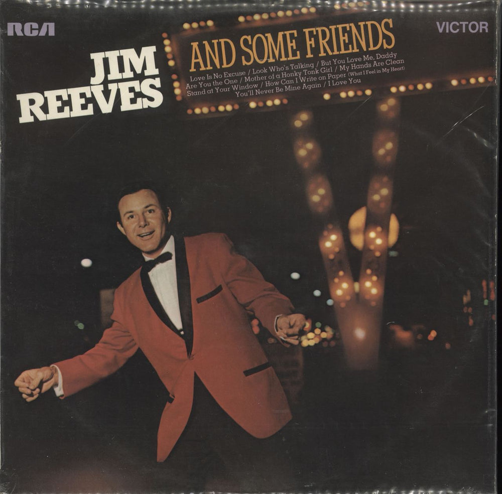 Jim Reeves And Some Friends UK vinyl LP album (LP record) RD8022