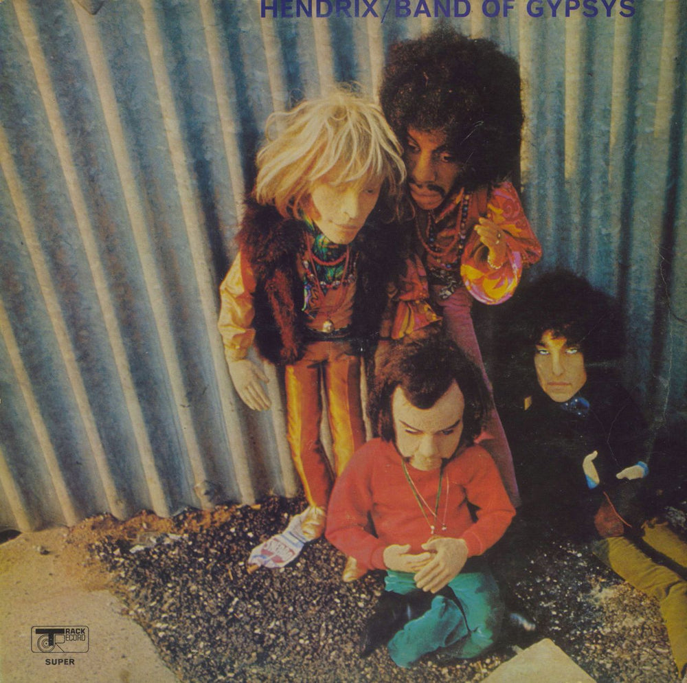 Jimi Hendrix Band Of Gypsys - 1st - G UK vinyl LP album (LP record) 2406002