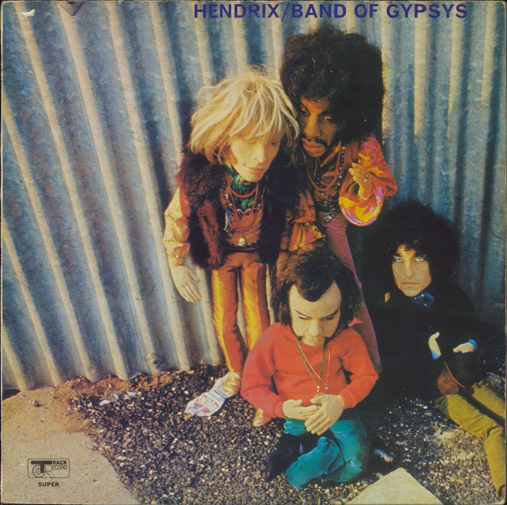 Jimi Hendrix Band Of Gypsys - 1st - VG UK vinyl LP album (LP record) 2406002