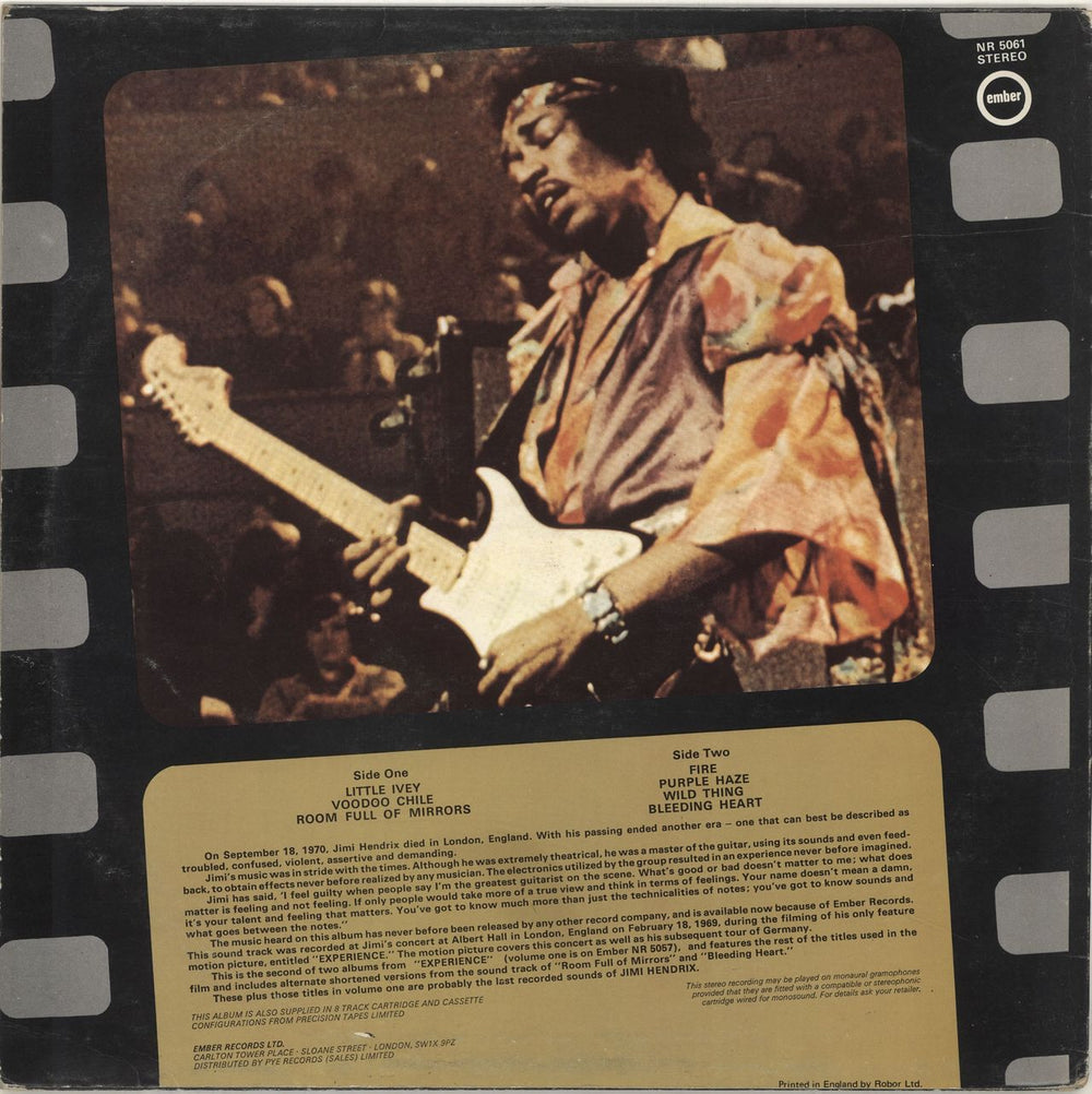 Jimi Hendrix More Experience - Volume 2 - EX UK vinyl LP album (LP record)