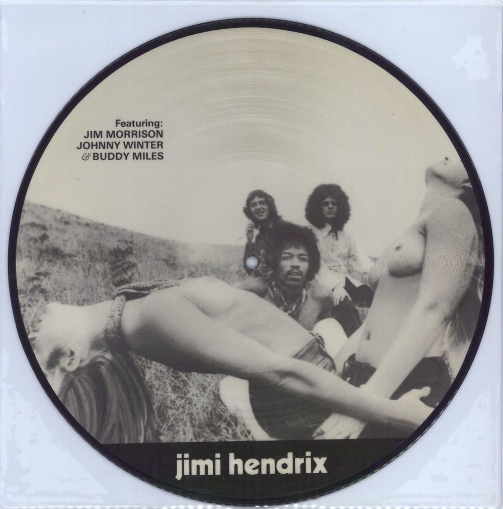 Jimi Hendrix Woke Up This Morning And Found Myself Dead Dutch picture disc LP (vinyl picture disc album) HENPDWO768721