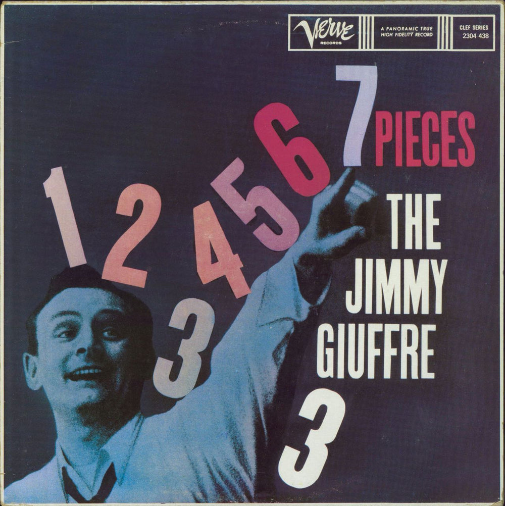 Jimmy Giuffre 7 Pieces French vinyl LP album (LP record) 2304438