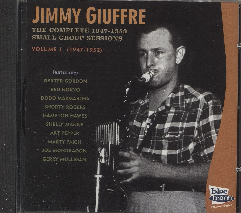 Jimmy Giuffre The Complete 1947-1953 Small Group Sessions Vol. 1 Spanish CD album (CDLP) BMCD1046