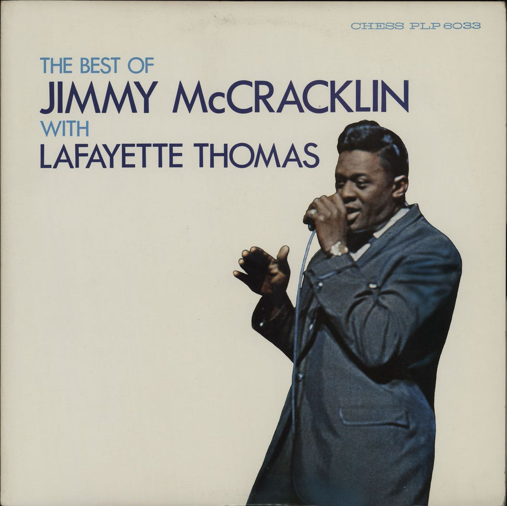 Jimmy McCracklin The Best Of Jimmy McCracklin With Lafayette Thomas Japanese vinyl LP album (LP record) PLP6033