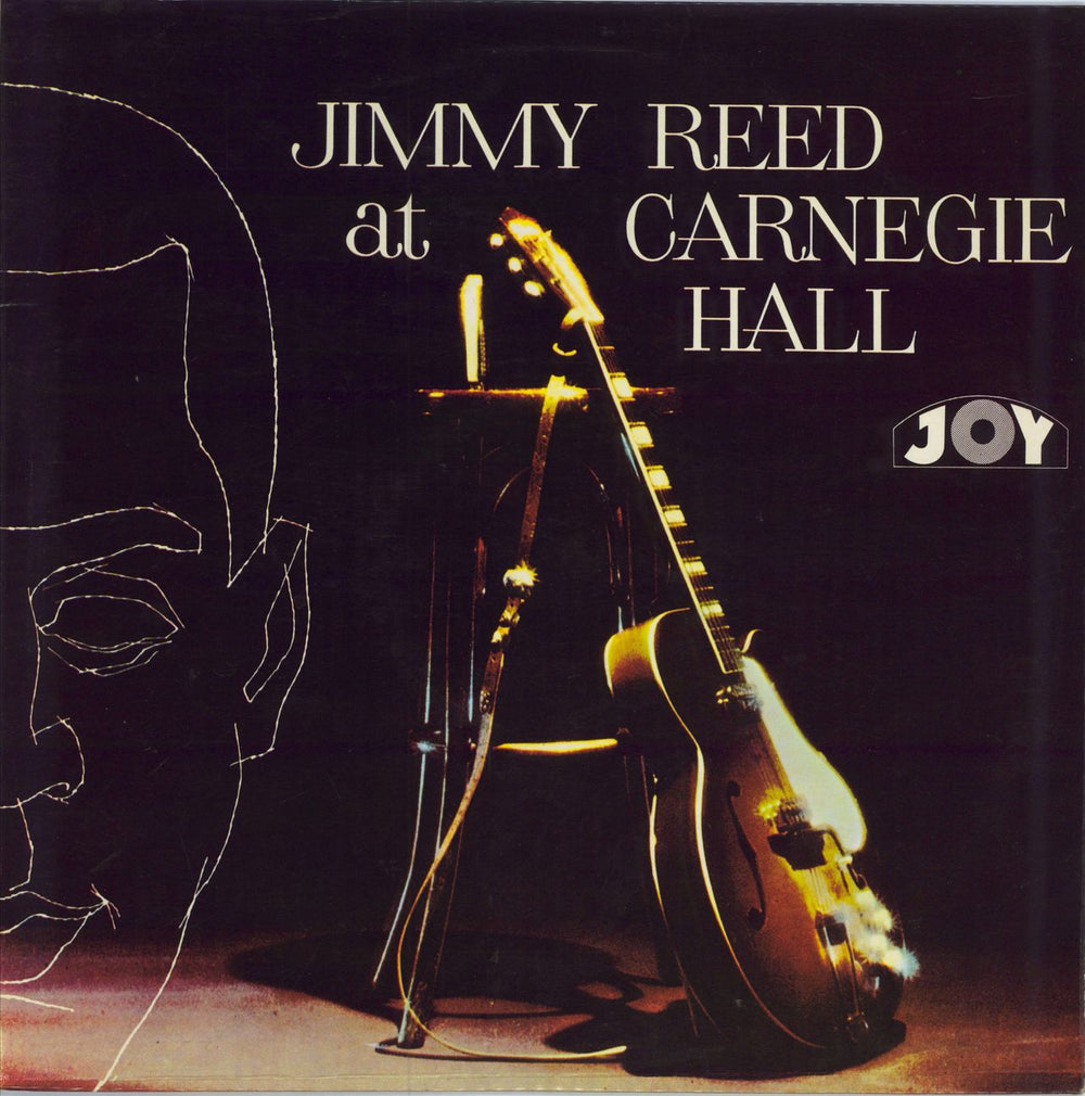 Jimmy Reed Jimmy Reed At Carnegie Hall UK vinyl LP album (LP record) JOY120