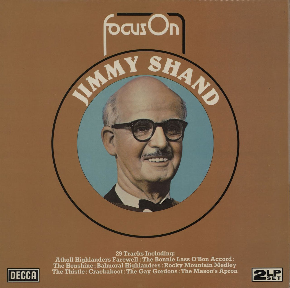 Jimmy Shand And His Band Focus On Jimmy Shand UK 2-LP vinyl record set (Double LP Album) FOS27/8