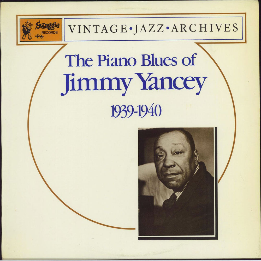 Jimmy Yancey The Piano Blues Of Jimmy Yancey 1939-1940 Australian vinyl LP album (LP record) 824