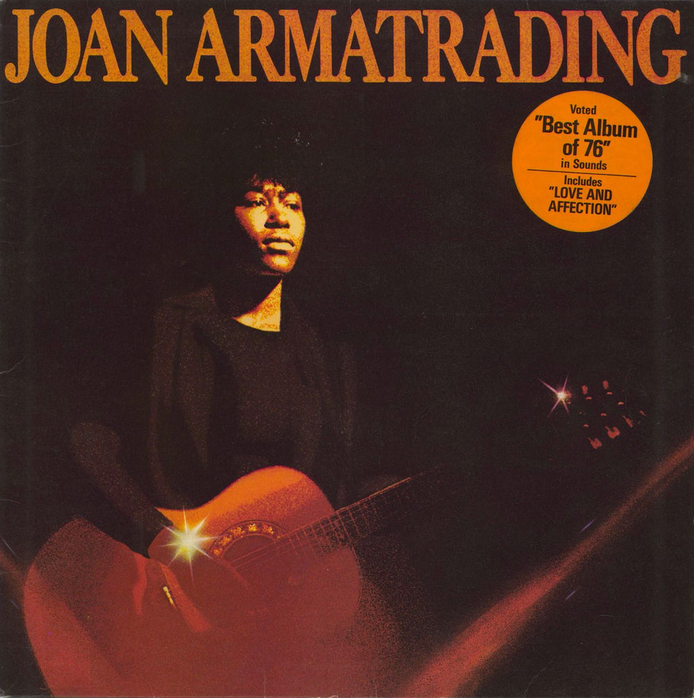 Joan Armatrading Joan Armatrading - Hype Stickered UK vinyl LP album (LP record) AMLH64588