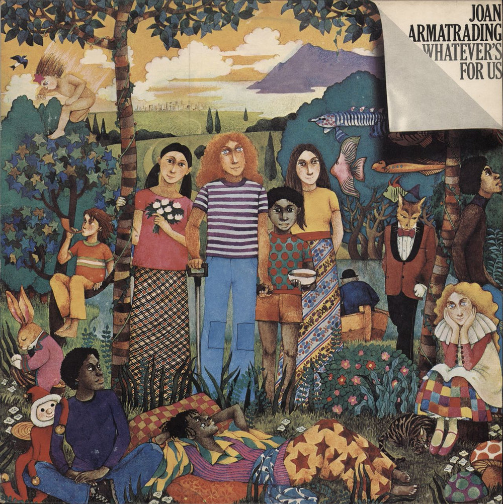 Joan Armatrading Whatever's For Us - 1st + Insert - EX UK vinyl LP album (LP record) HIFLY12