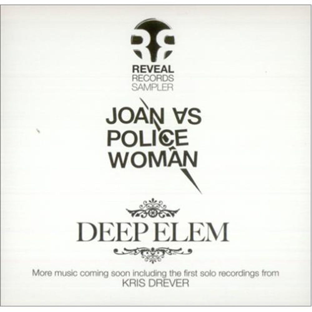 Joan As Police Woman Reveal Records Sampler UK Promo CD single (CD5 / 5")