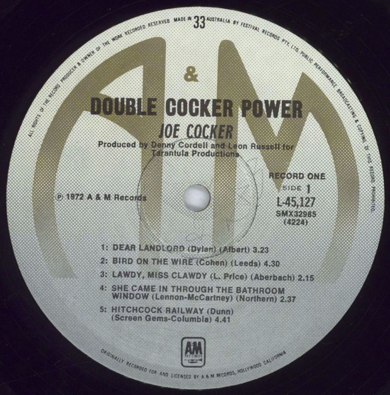 Joe Cocker Double Cocker Power Uk 2 Lp Vinyl Set — 7956