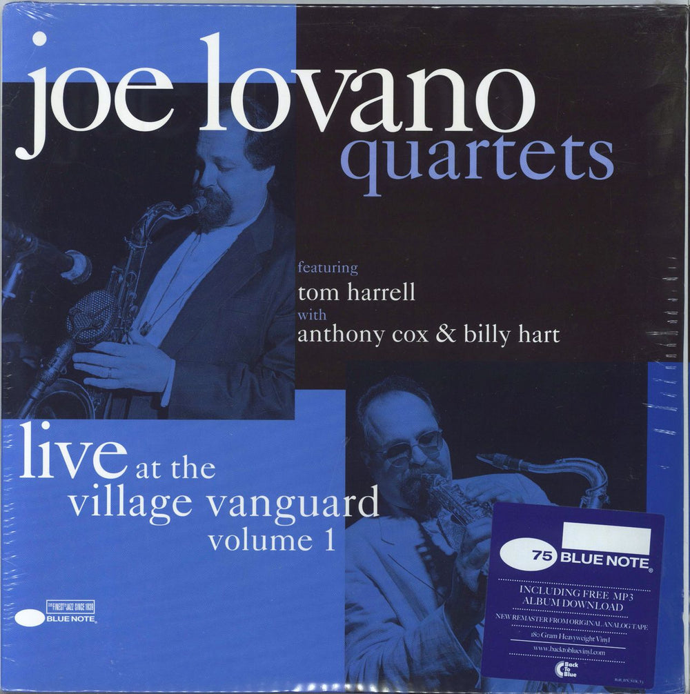 Joe Lovano Quartets: Live At The Village Vanguard Volume 1 - Sealed UK 2-LP vinyl record set (Double LP Album) 0602547029911