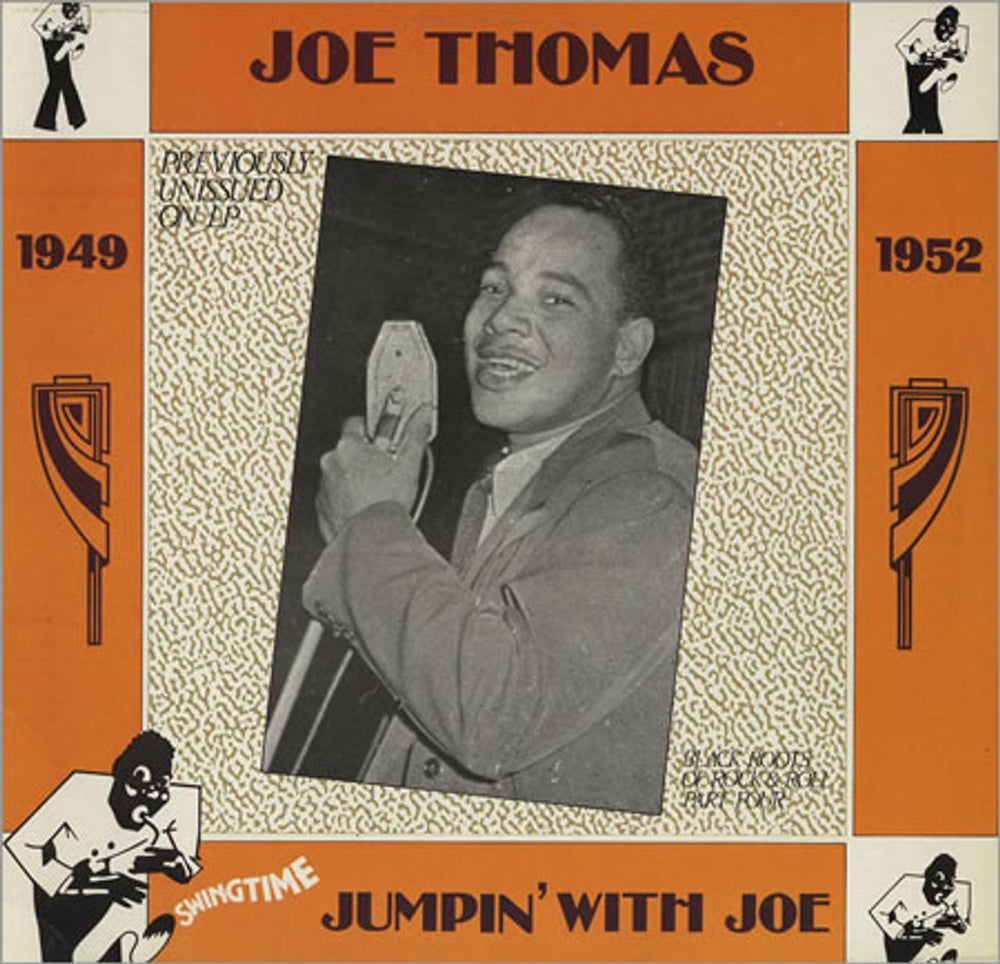 Joe Thomas (50s) Jumpin' With Joe Italian vinyl LP album (LP record) ST1017