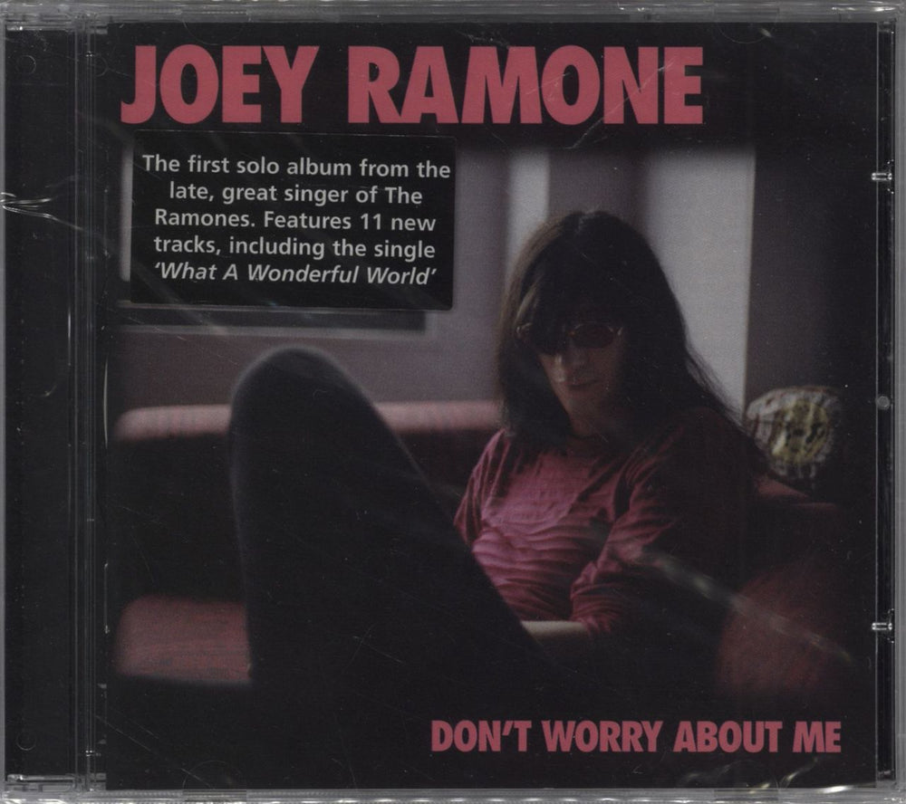 Joey Ramone Don't Worry About Me UK CD album (CDLP) SANCD108