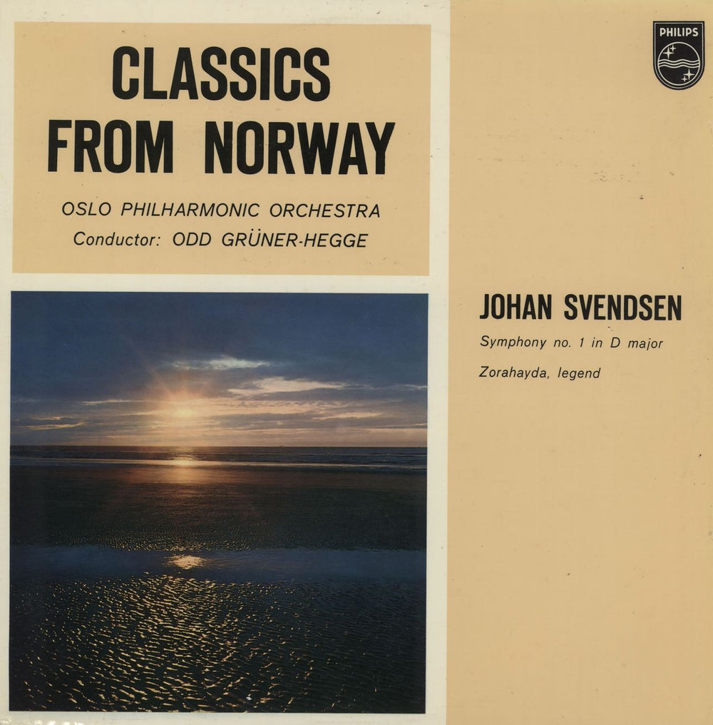Johan Svendsen Classics From Norway Norwegian vinyl LP album (LP record) 838051AY
