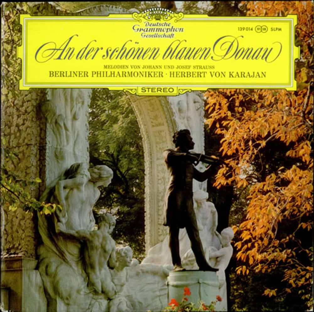 Johann Strauss II (1825-1899) Strauss: An Der Schonen Blauen Donau German vinyl LP album (LP record) 139014