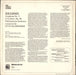 Johannes Brahms Symphony No.4 In E Minor UK vinyl LP album (LP record)