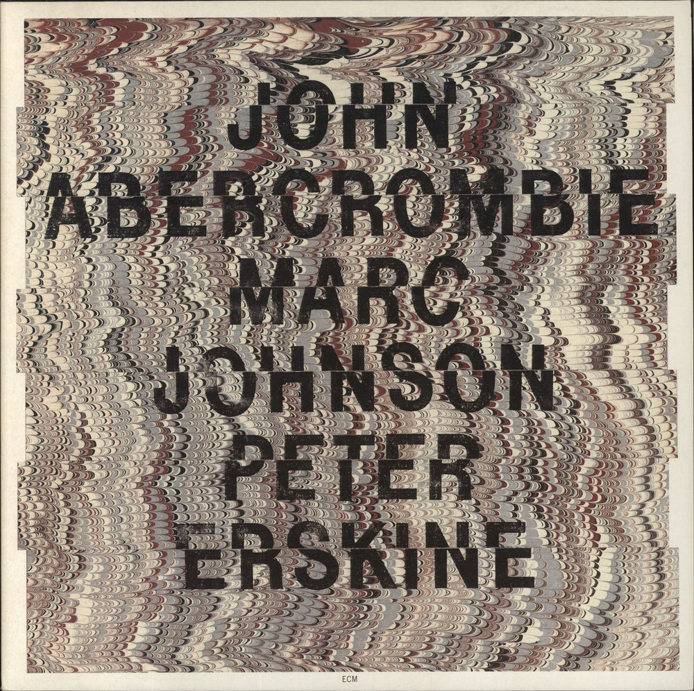 John Abercrombie John Abercrombie, Marc Johnson, Peter Erskine - White Label German Promo vinyl LP album (LP record) 837756-1