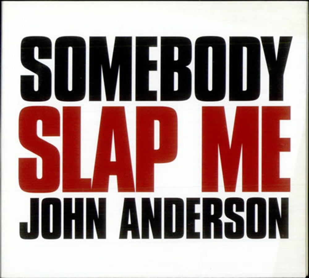 John Anderson Somebody Slap Me US Promo CD single (CD5 / 5") MNCD169