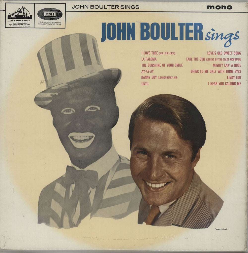 John Boulter John Boulter Sings UK Promo acetate ACETATE