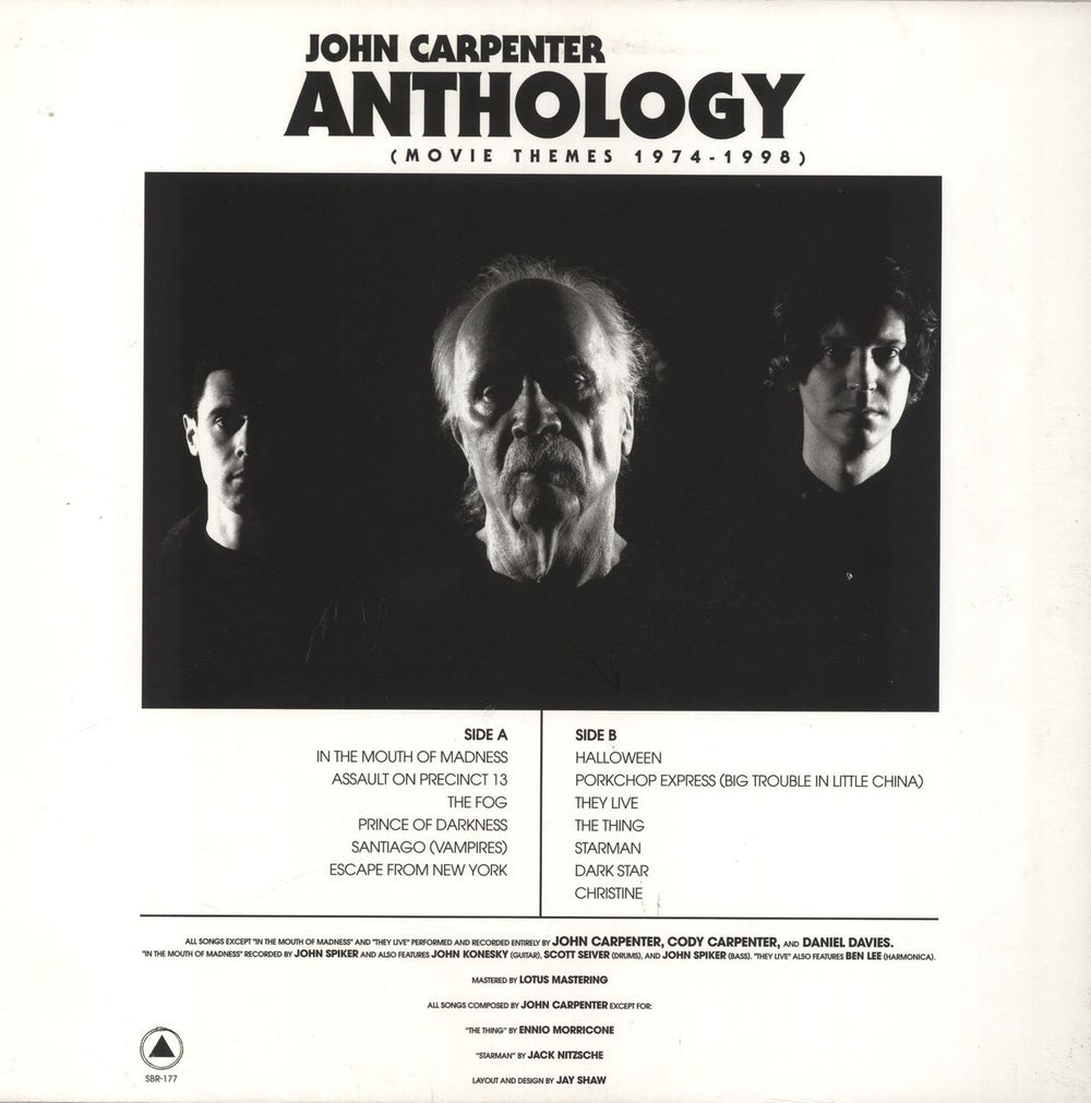 John Carpenter Anthology (Movie Themes 1974-1998) - VG US vinyl LP album (LP record)