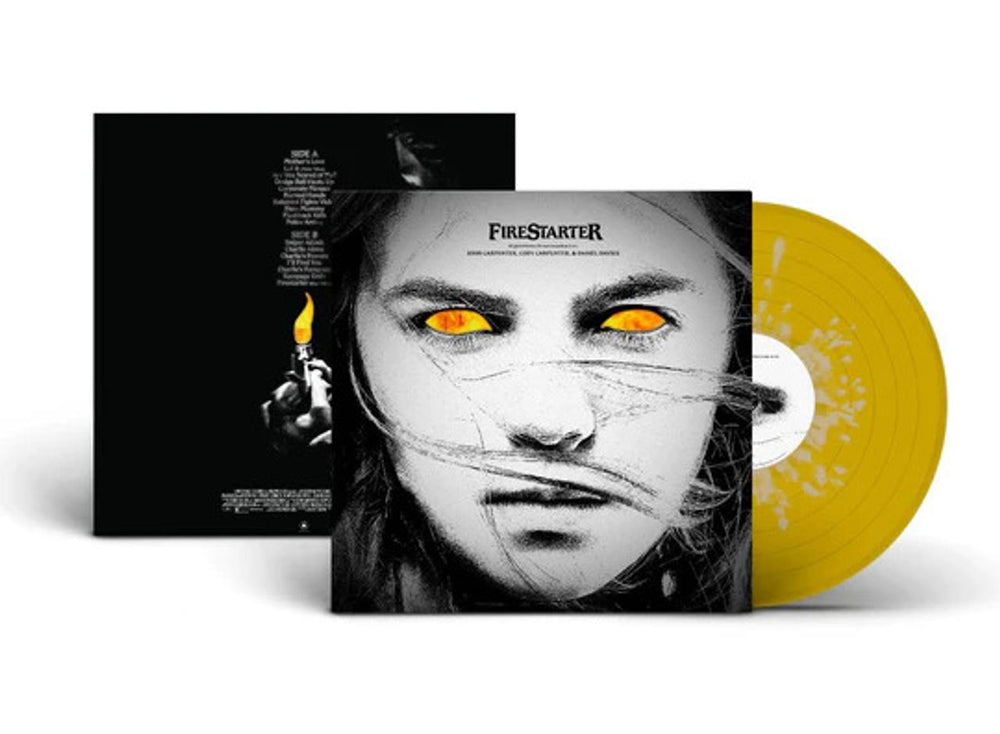 John Carpenter Firestarter - Yellow & Bone Splatter Vinyl Edition - Sealed US vinyl LP album (LP record) JZVLPFI799781