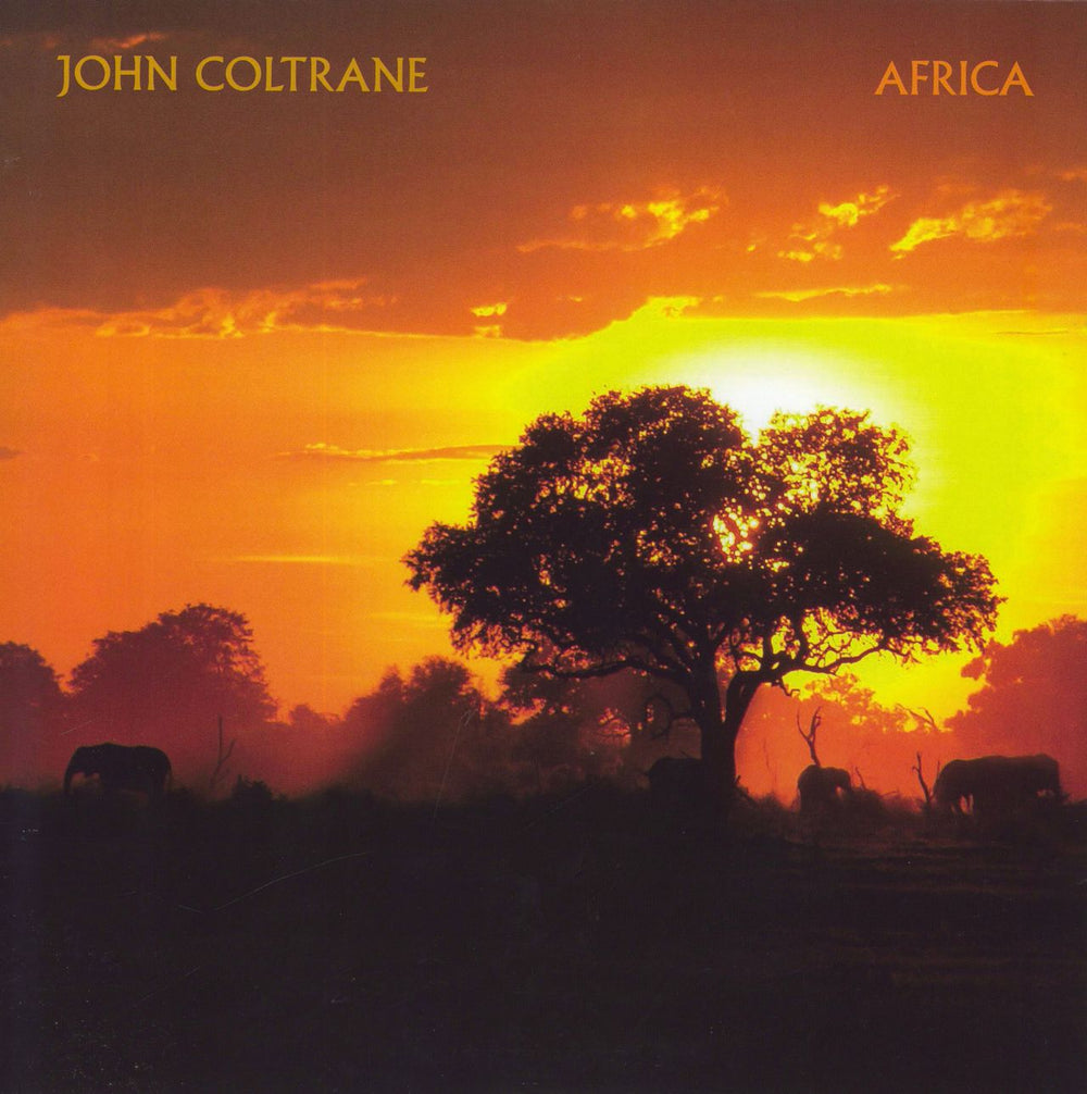 John Coltrane Africa UK vinyl LP album (LP record) DOL754H