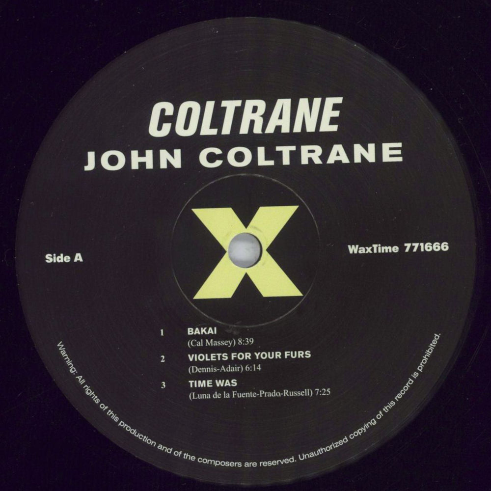 John Coltrane Coltrane - 180g UK vinyl LP album (LP record) JCOLPCO832239