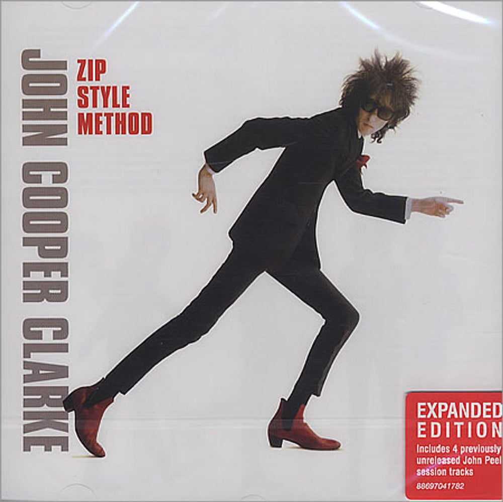 John Cooper Clarke Zip Style Method - Expanded Edition UK CD album (CDLP) 88697041782