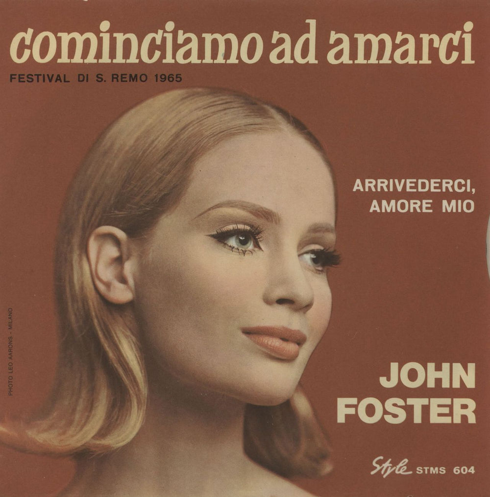 John Foster Cominicamo Ad Amarci Italian 7" vinyl single (7 inch record / 45) STMS604