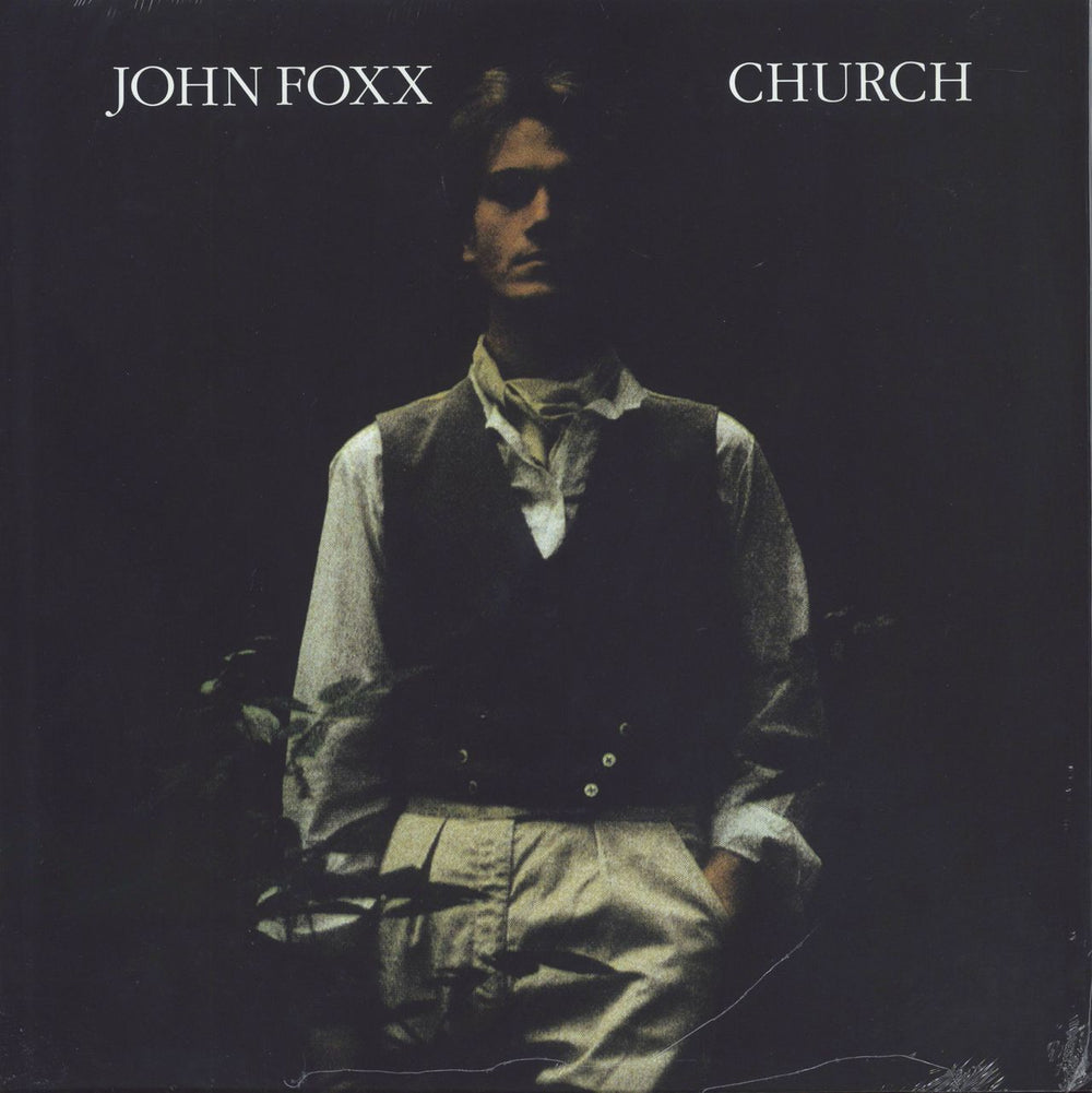 John Foxx Church - Red Vinyl - Sealed UK vinyl LP album (LP record) META71LP